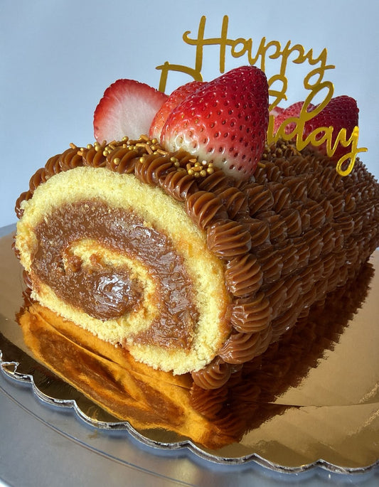 Dulce de Leche Swiss Roll