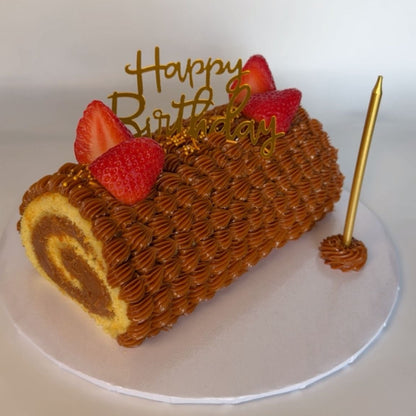Dulce de Leche Swiss Roll