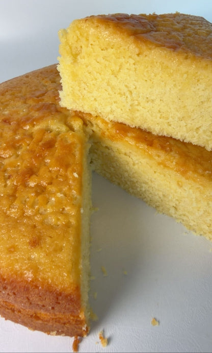 Pound Cake Style Vanilla Cake