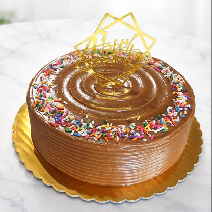 Vanilla or Marble Birthday Cake